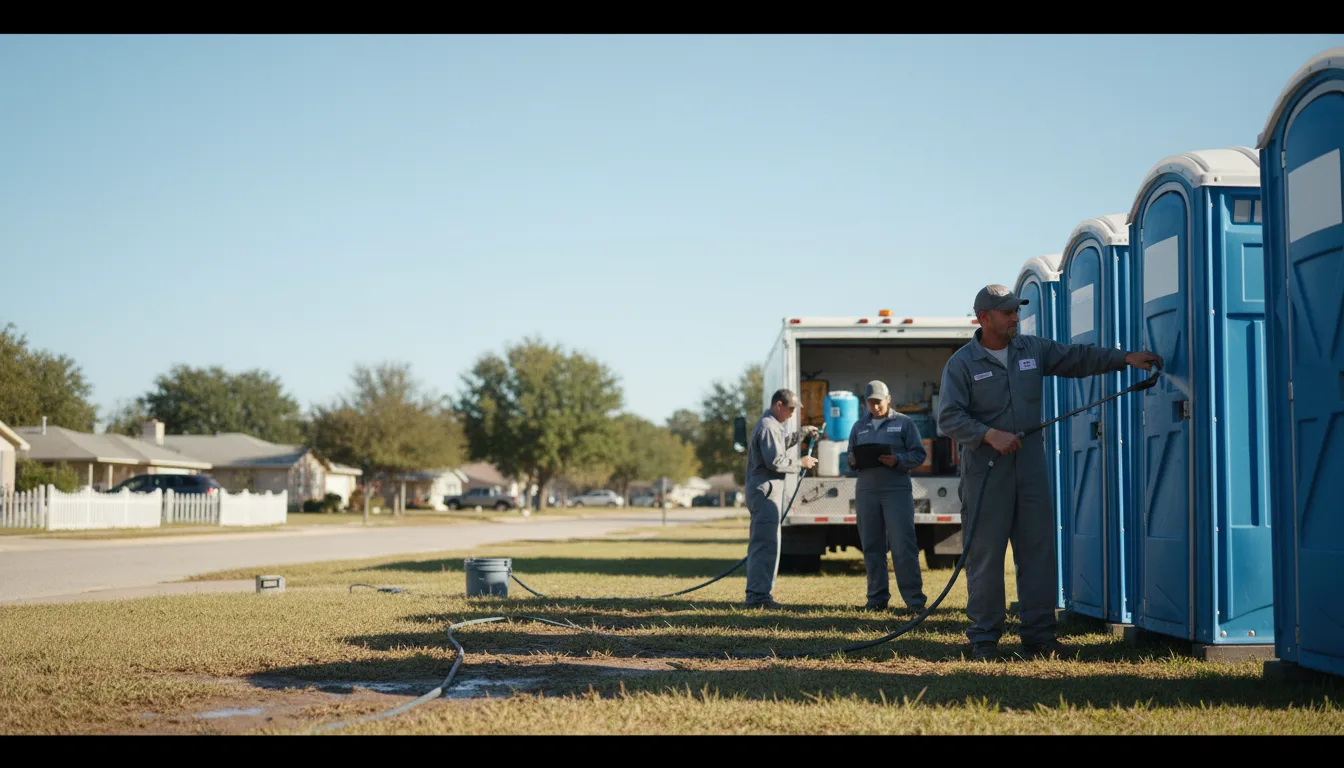 Long-Term Portable Toilet Rental in Chenoa, IL near me